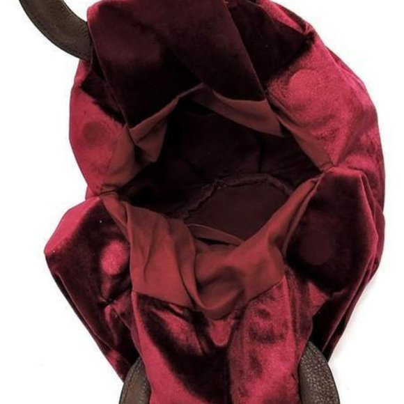 Vintage Velvet Satchel - Picture 4 of 4